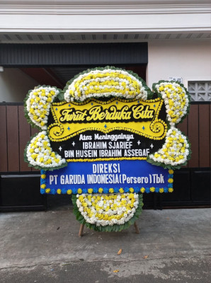 Papan Bunga Duka di Laucih