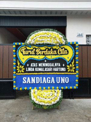 Papan Bunga Duka di Laucih
